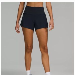 Lululemon Speed Up Navy Shorts